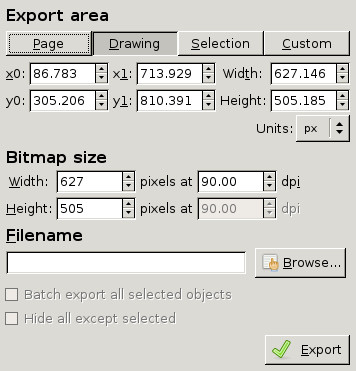 Export Bitmap