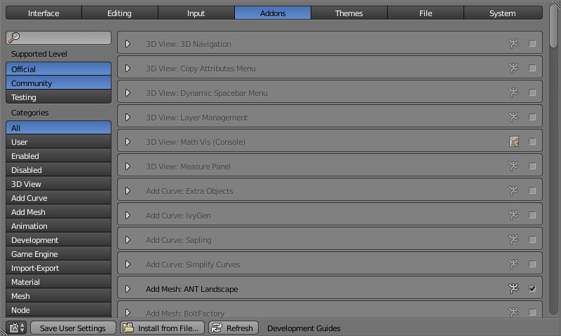 Addons